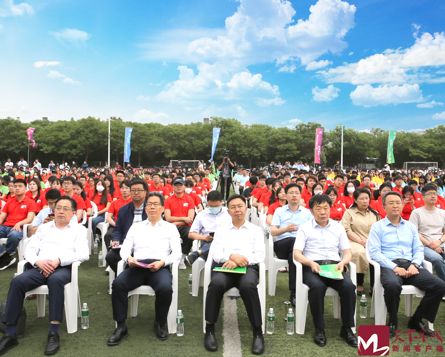 济南农林大学全队备战，展现实力